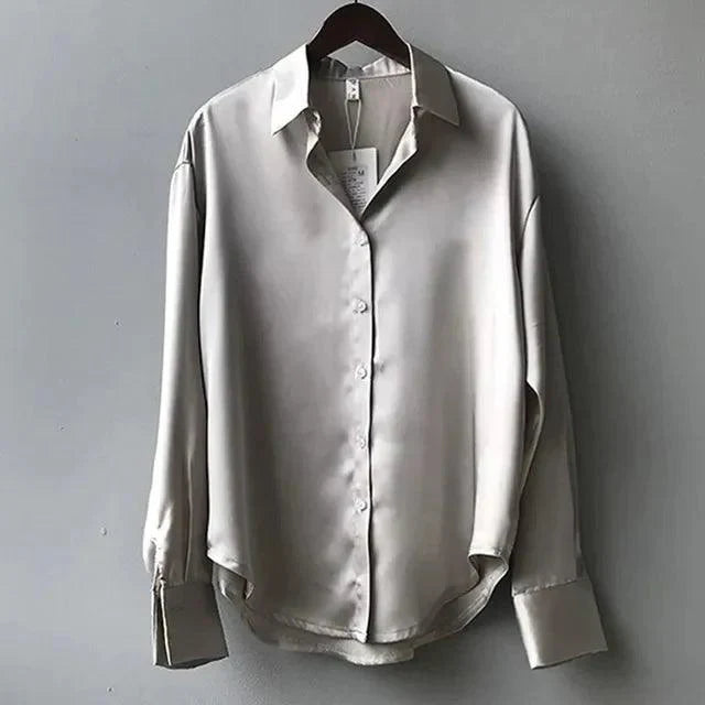 Dario - Blouse ample élégante en satin