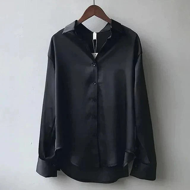 Dario - Blouse ample élégante en satin